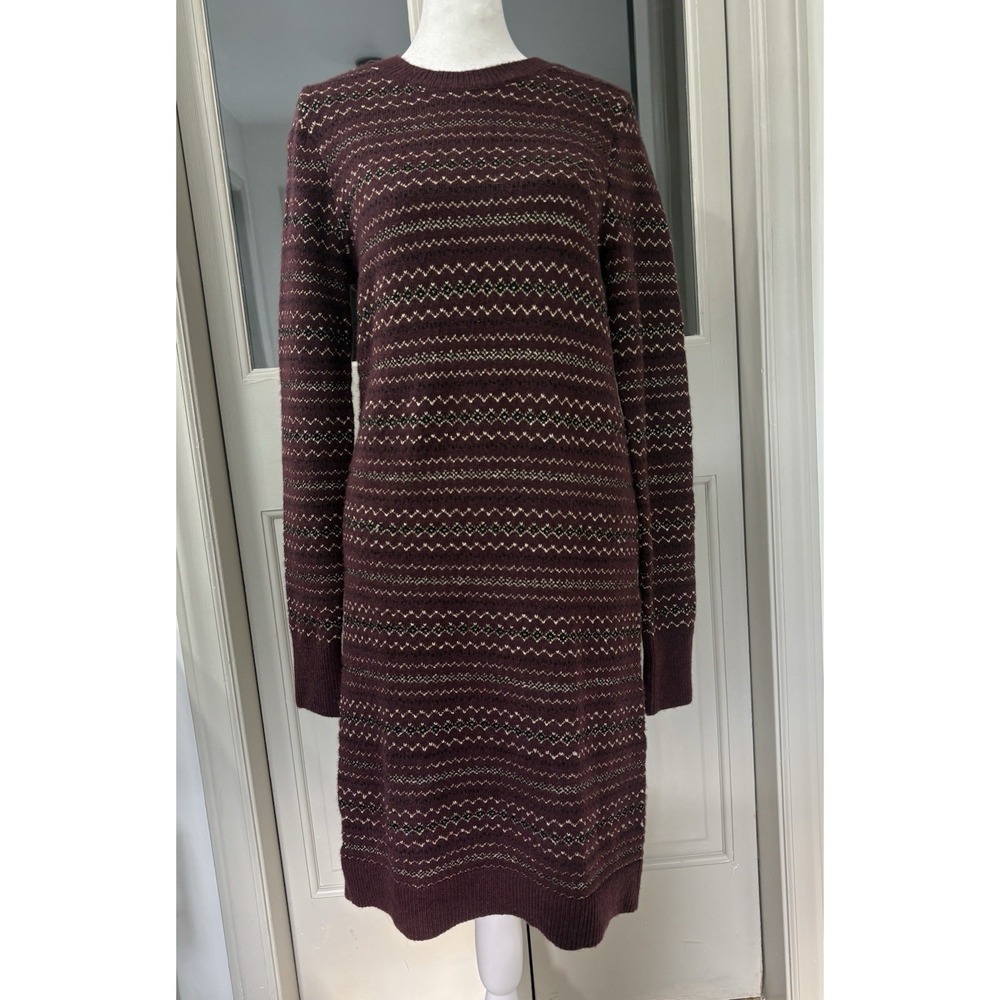 NWT LOFT Midi Sweater Dress Wool‎ Blend Petite XS Cozy Soft
